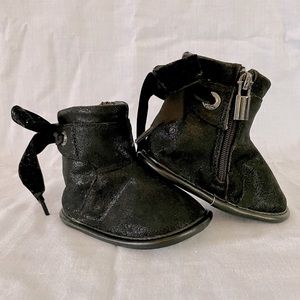 Michael Kors Black Baby Boots